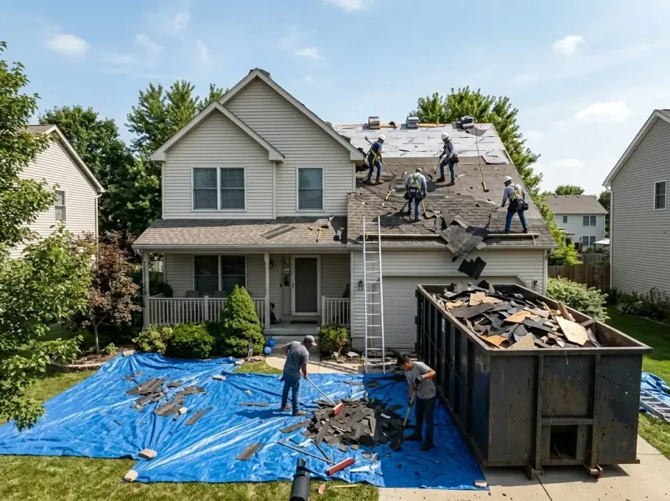roof-replacement-debris-remova-004 — frequently asked questions, Cheapest Dumpster Rentals in East St. Louis, IL